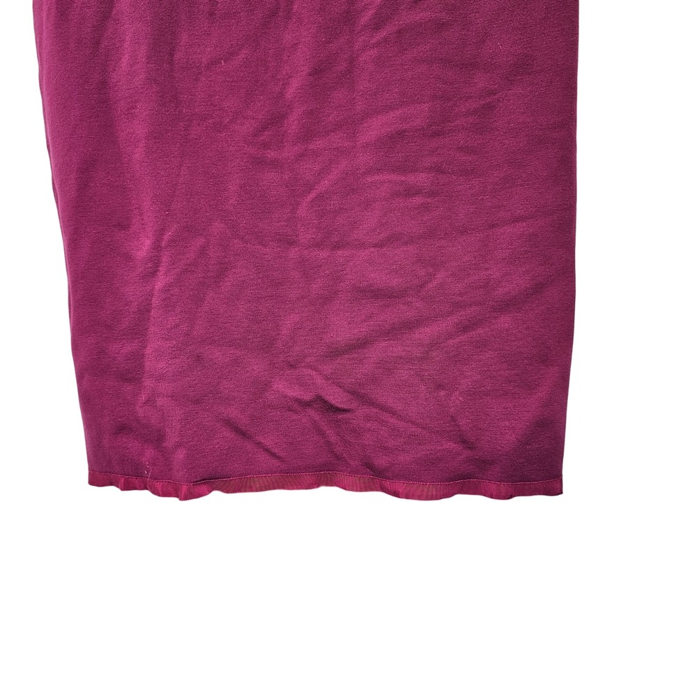 J. Crew Factory Viscose-blend Magenta Sleeveless Mini Dress Size Medium - Picture 3 of 7